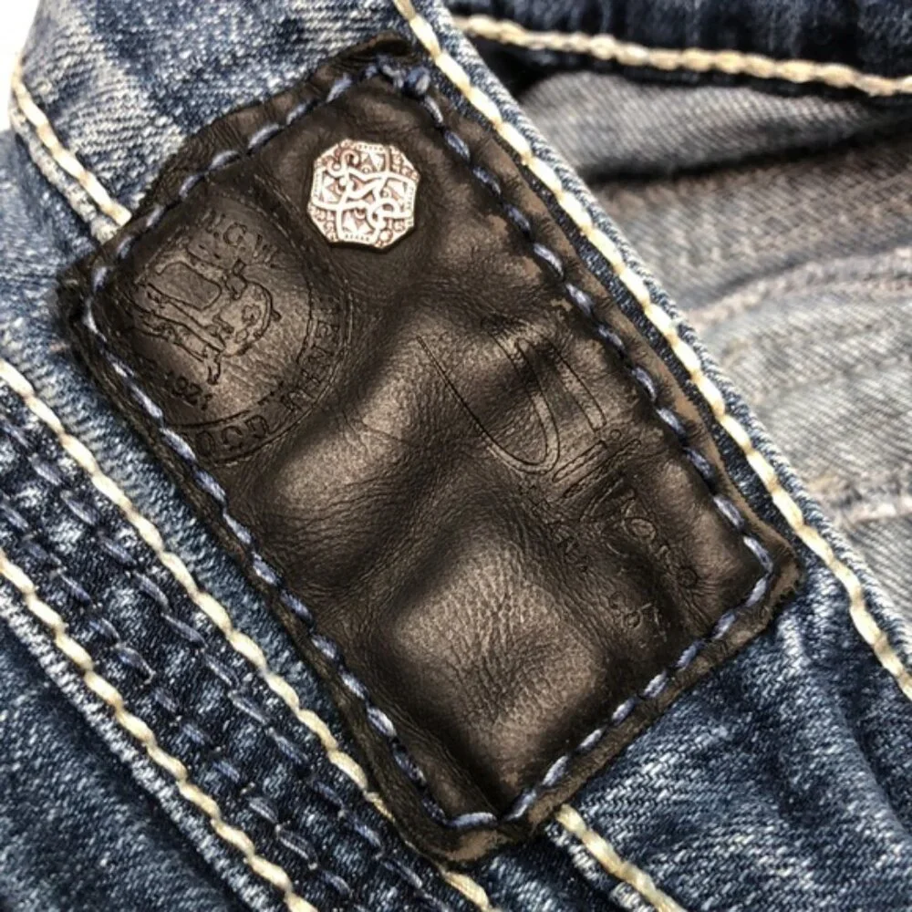 SILVER AIKO LOW STRAIGHT JEANS 26x32 ⭐️